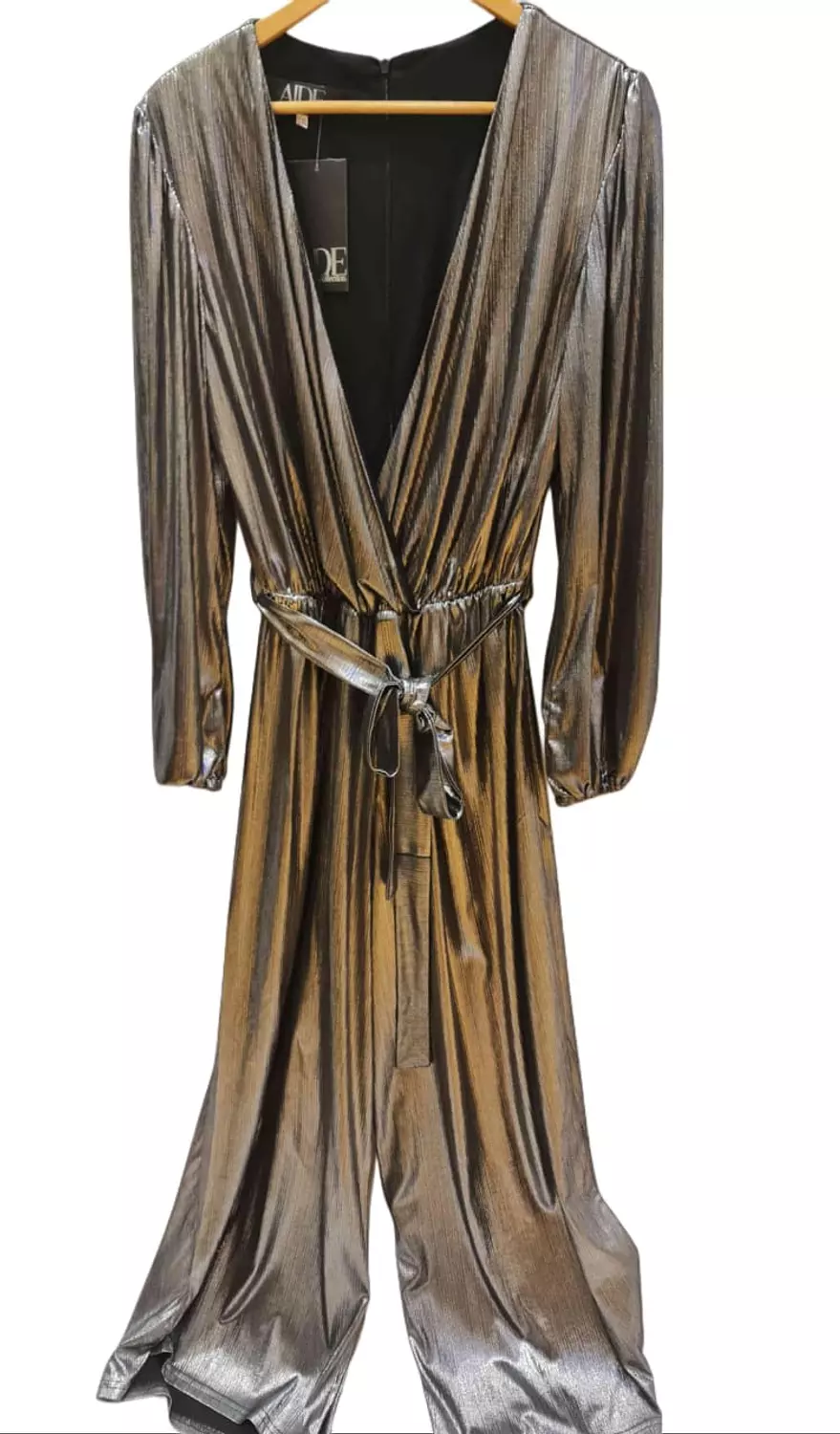 Metalic jumpsuit 5