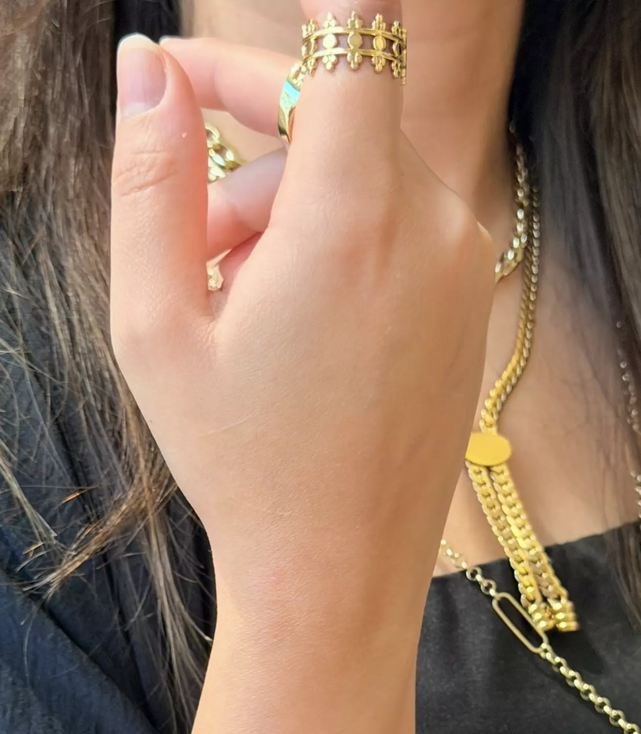 Statement Gold Rings 5