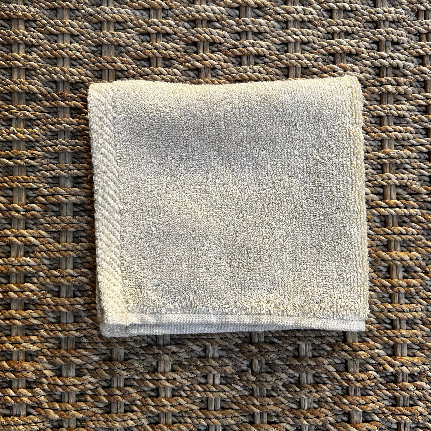 Small Beige Single Towel image