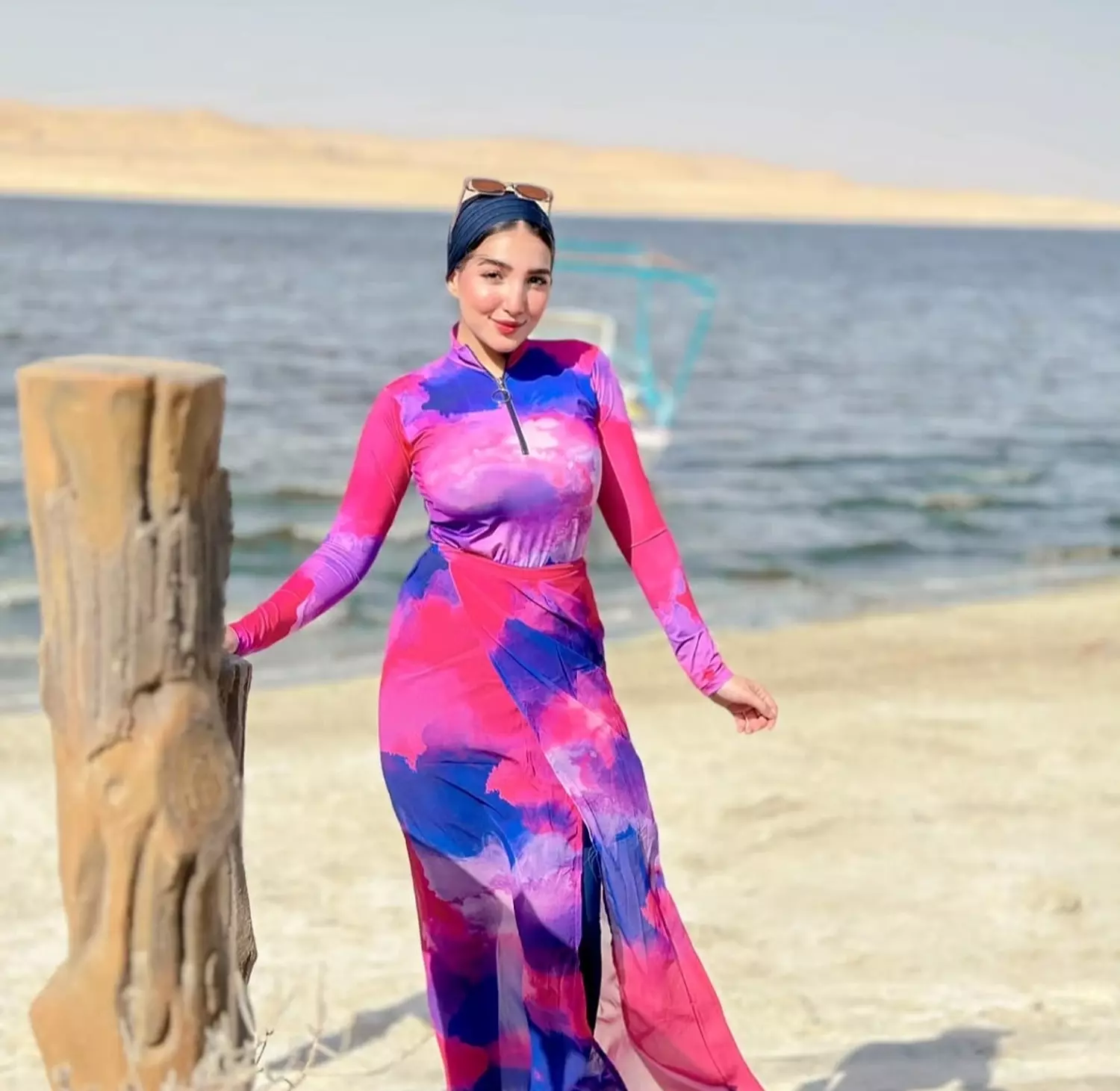 Lilac pink Burkini 🩷💙 7