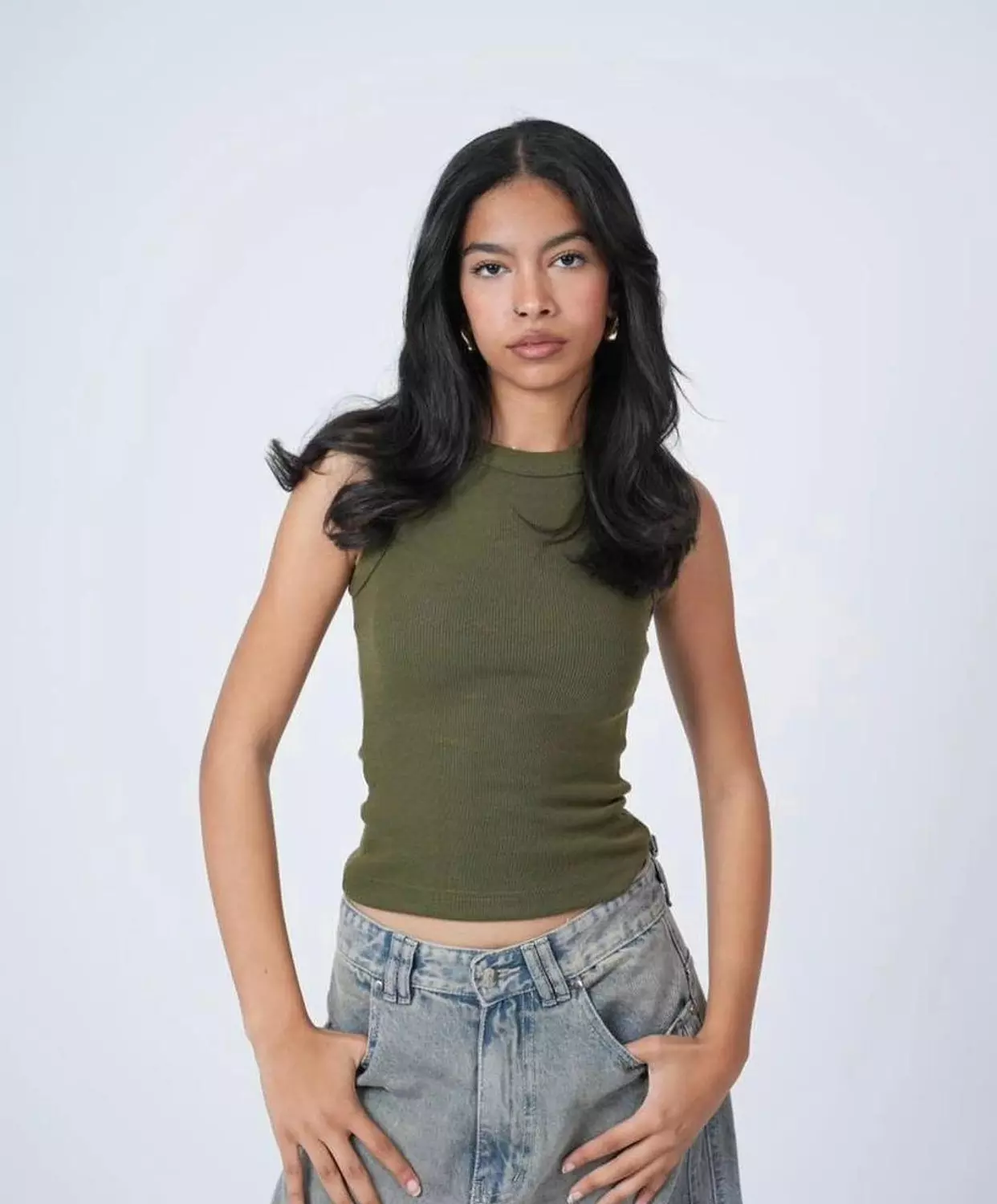 Basic Full Length Tank Tops 2