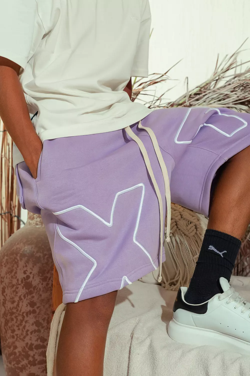 Purple Shorts image