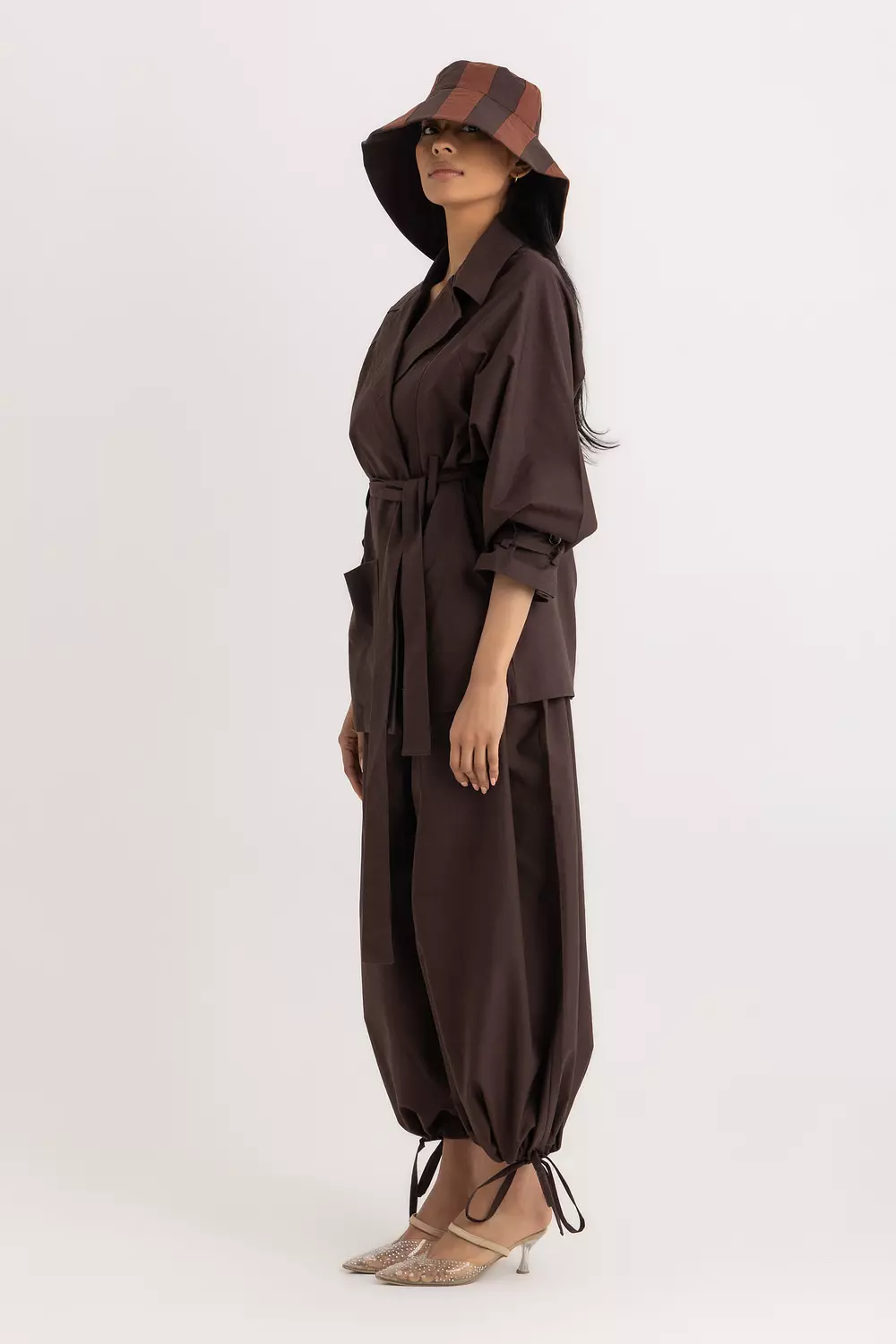 The Sophia Light Trench Oxford Jacket 4