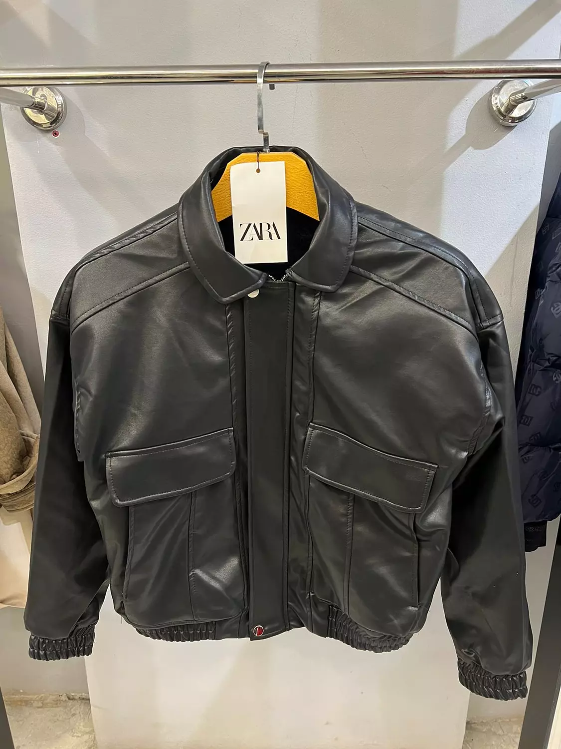 ZARA LEATHER JACKET  image