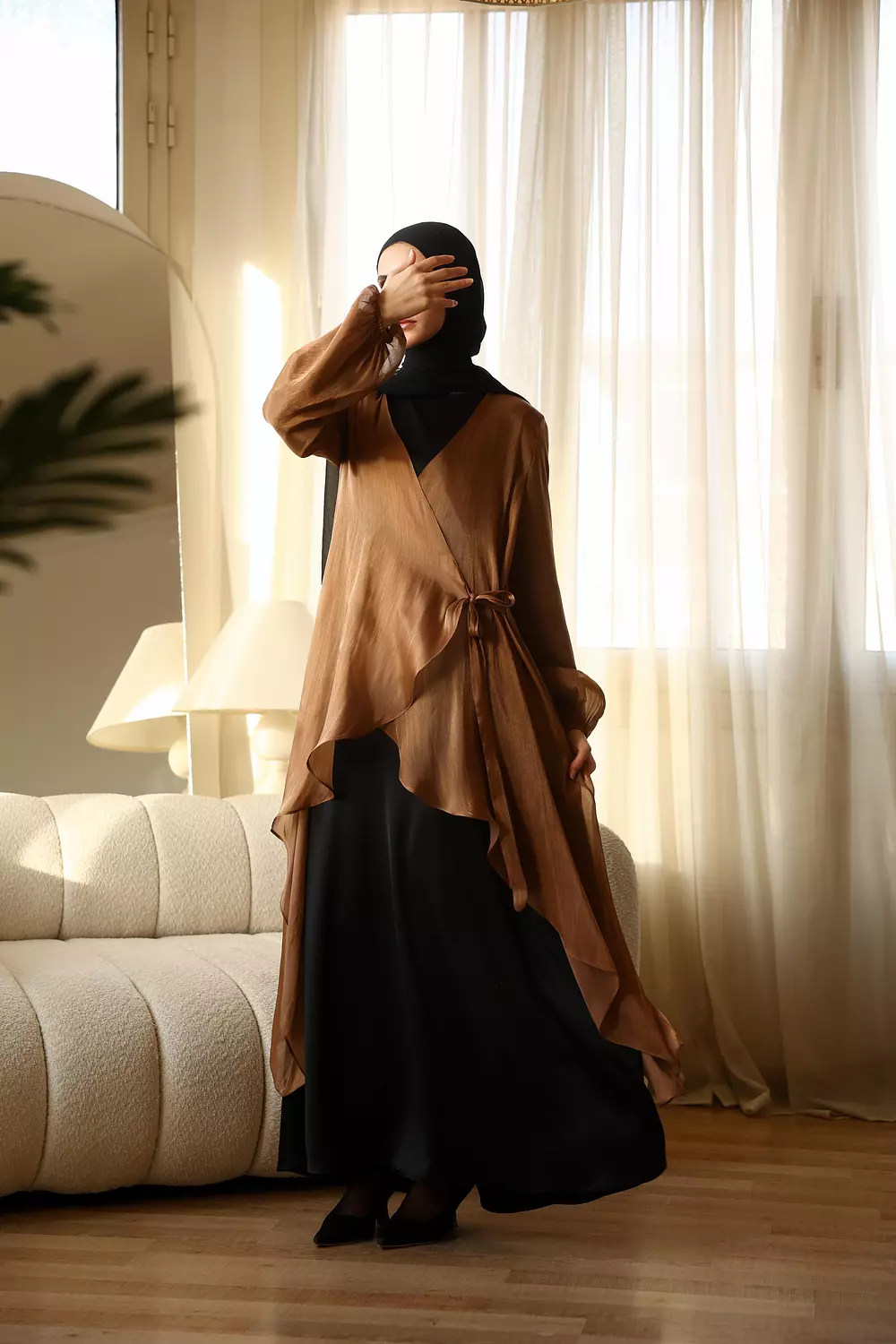 Glimmer Wrap Dress 050 4