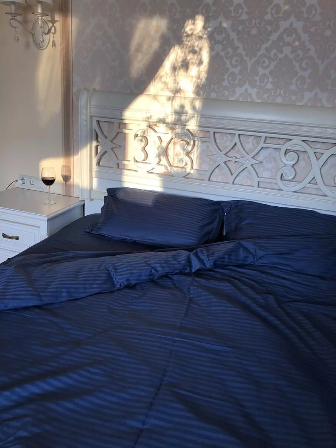 Stripe elastic sheet set image