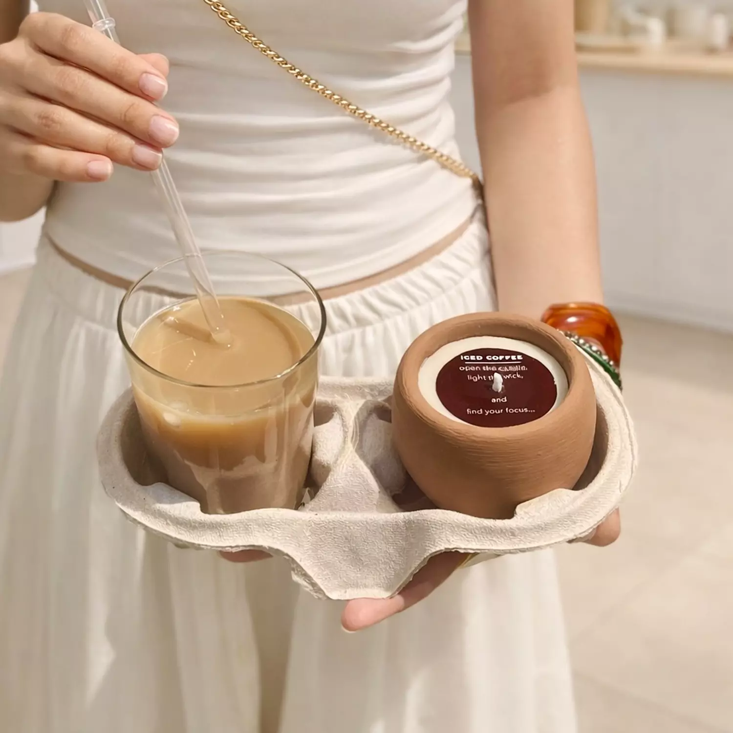 Iced Coffee Candle Pot image