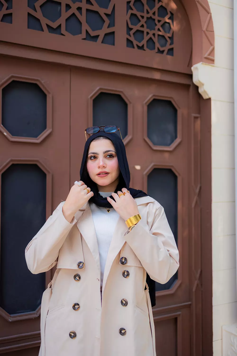 Trench Coat Beige hover image