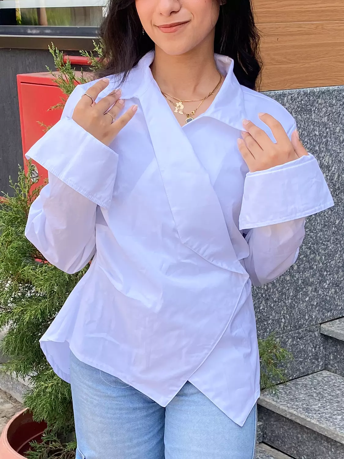 Veya Blouse White  10