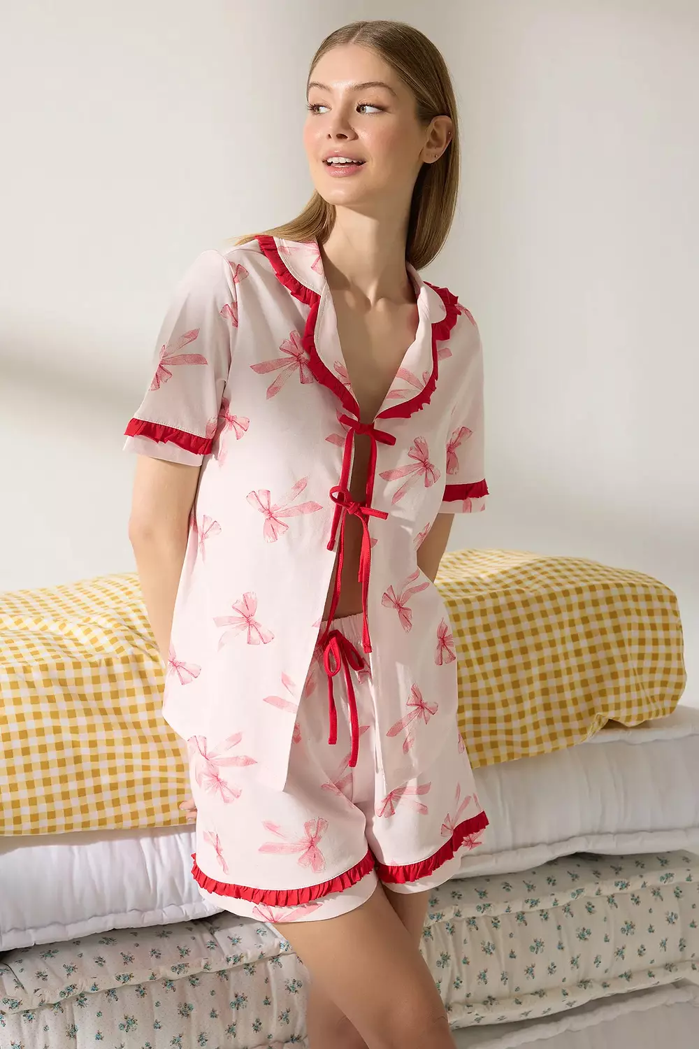 Retro Bow Pajama  3