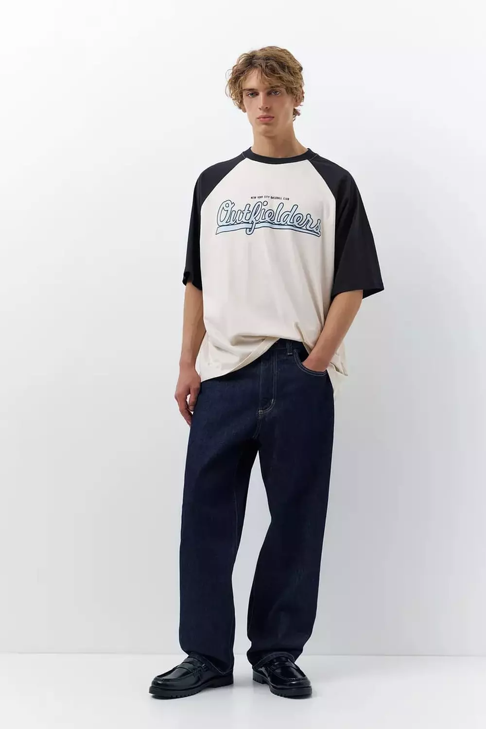 Pull&Bear Outfielders T-shirt Blanc cassé 5