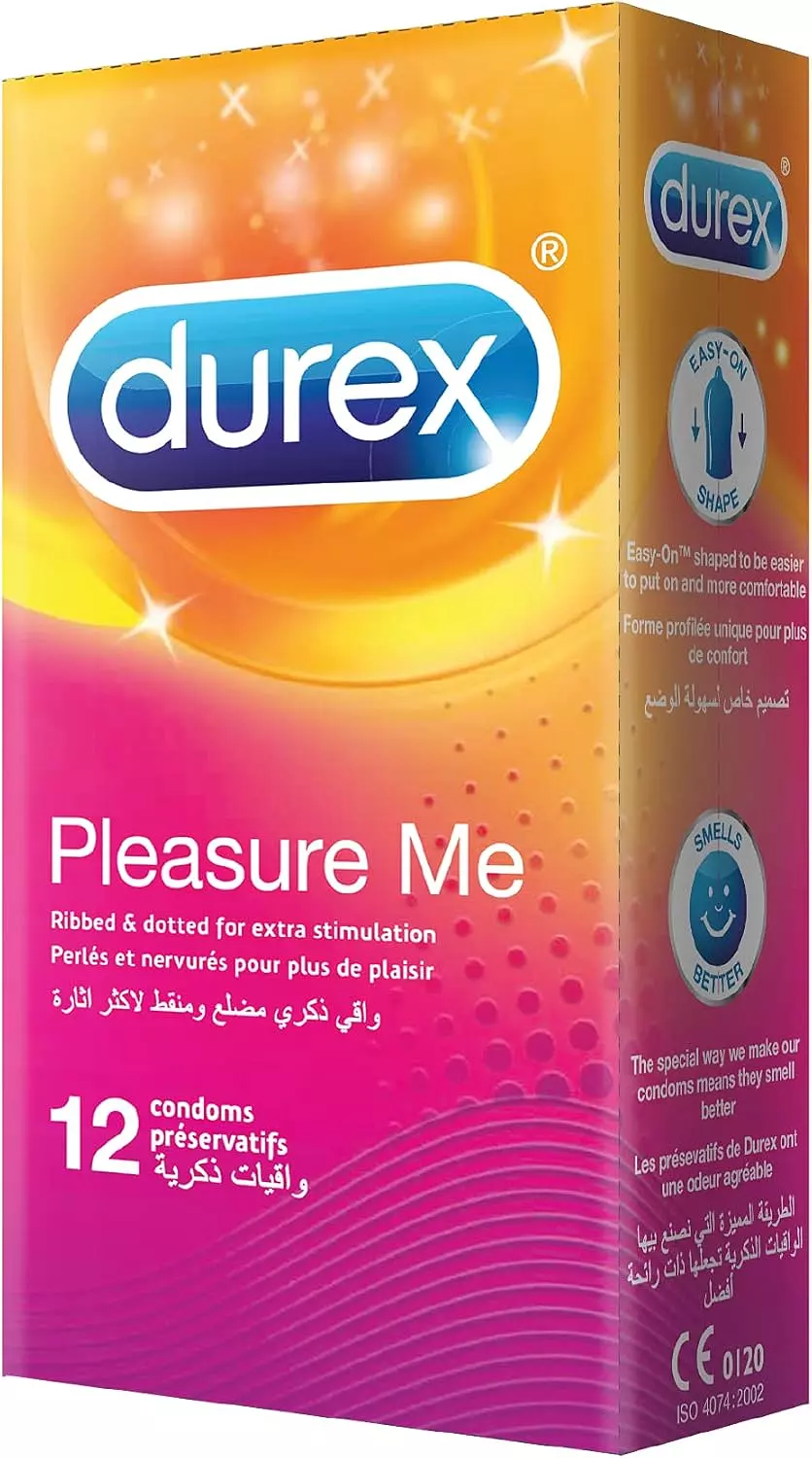 DUREX CONDOM PLEASURE ME 12 PCS image