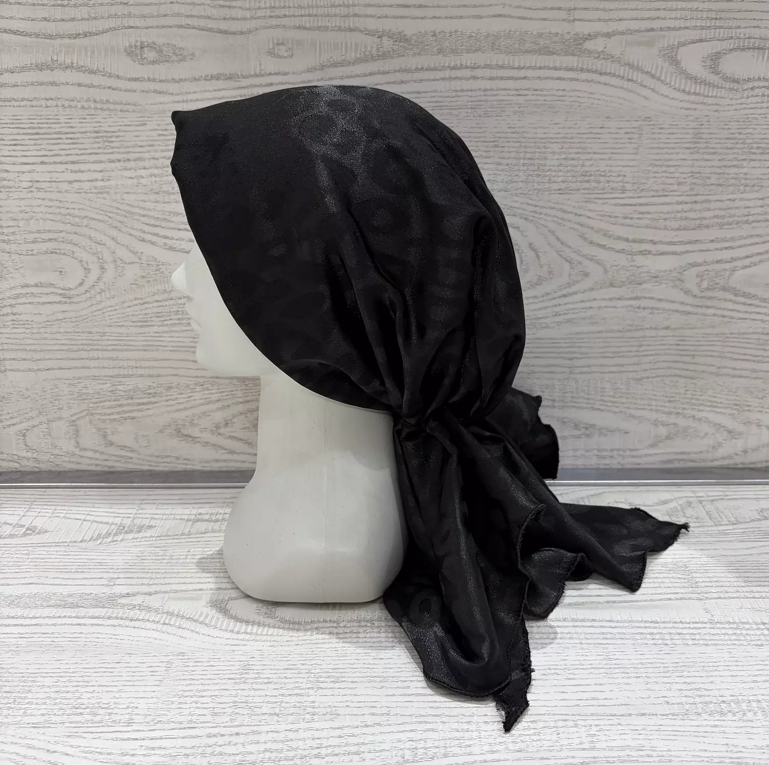 Turban Scarf-Black image