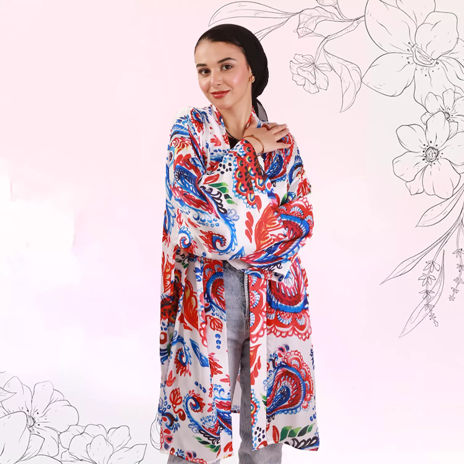 Flower of Babylon- Kimono hover image