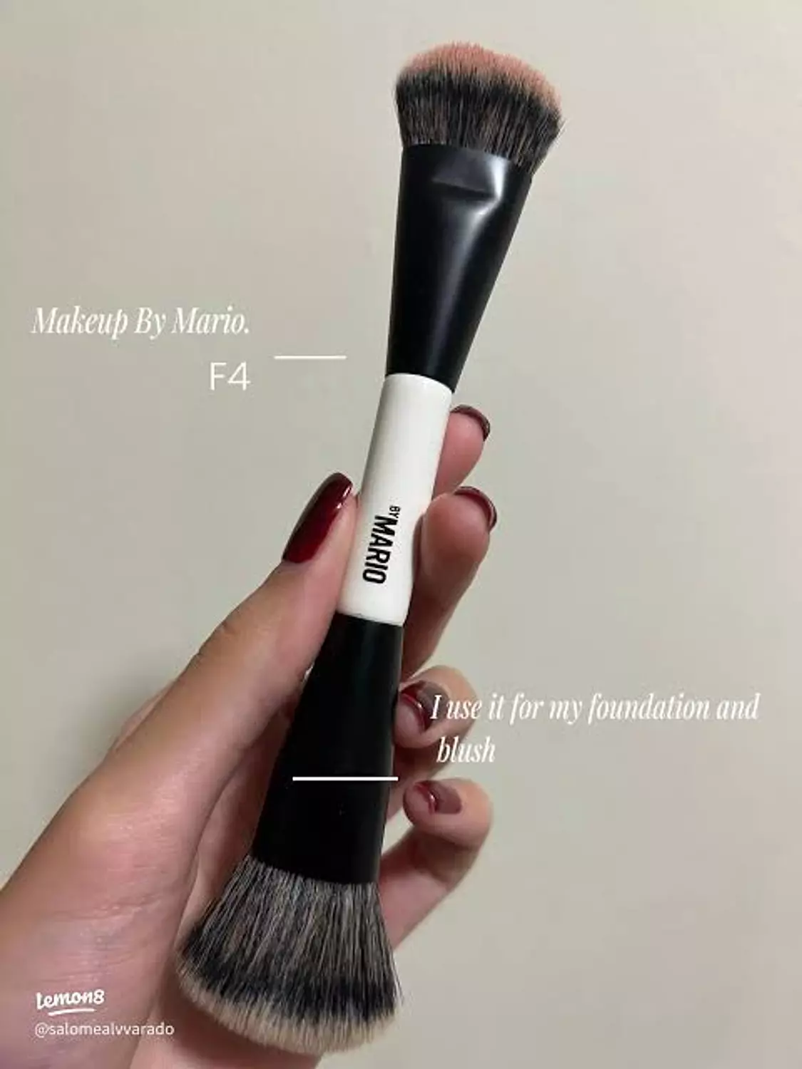 MAKEUP BY MARIO  F4 Dual-Ended Foundation and Face Brush 2