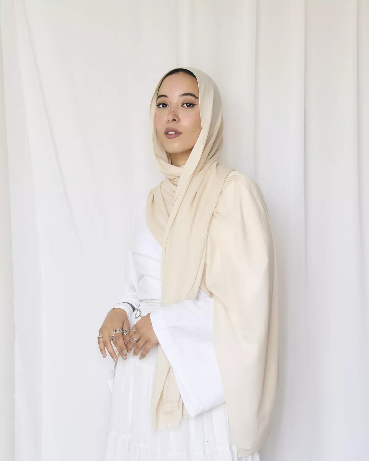 Beige Crinkle Modal image