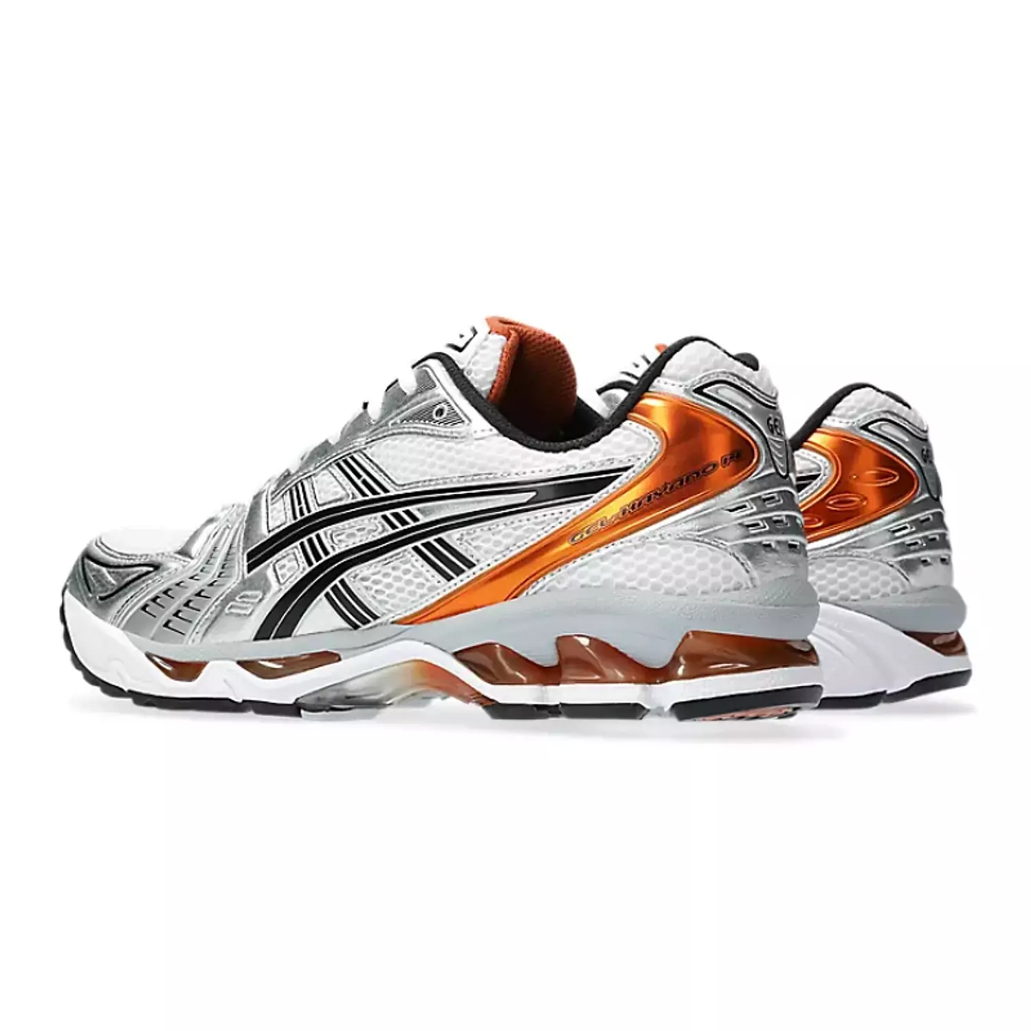 ASICS Gel-Kayano 14 - White Piquant Orange 2