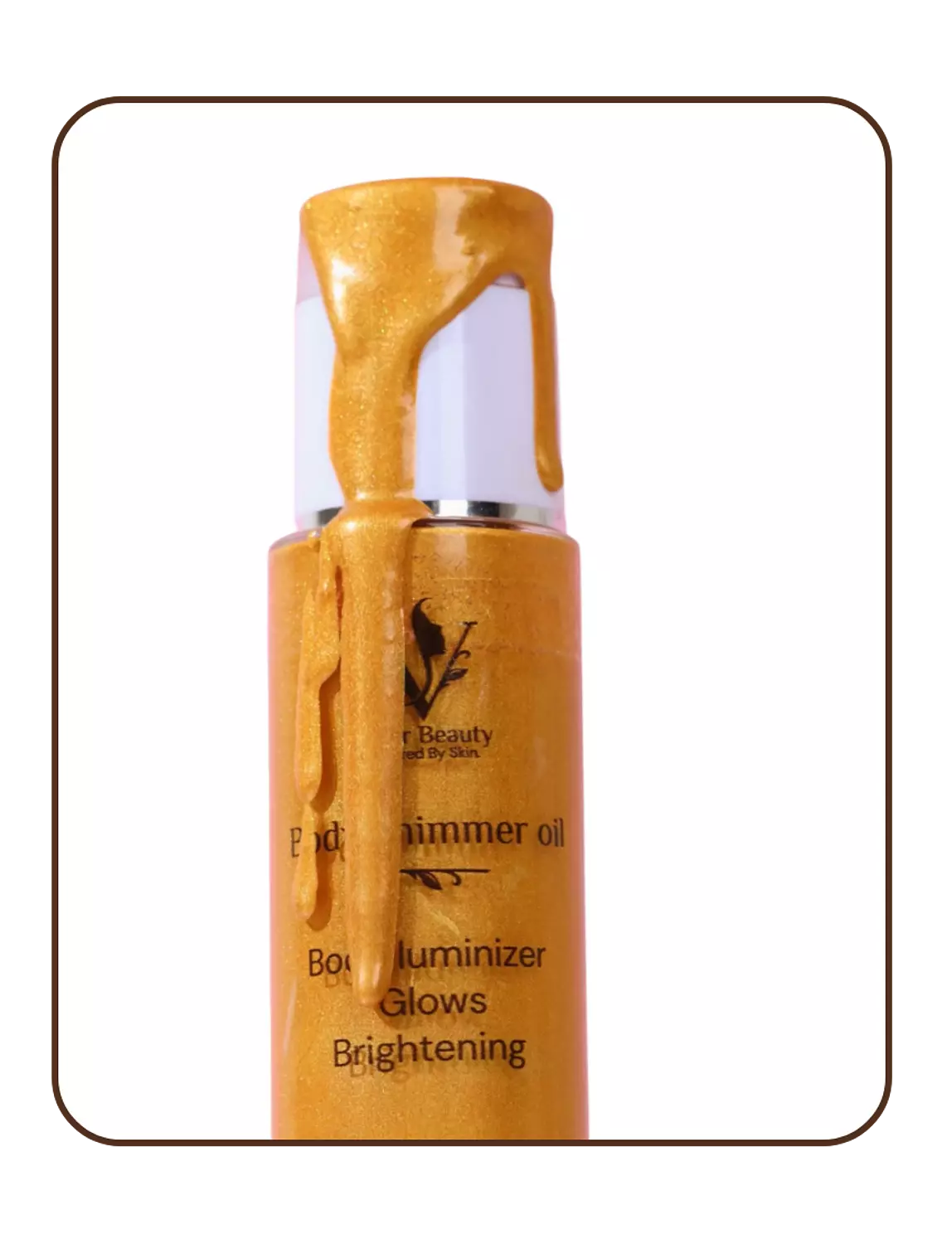 Body shimmer oil image