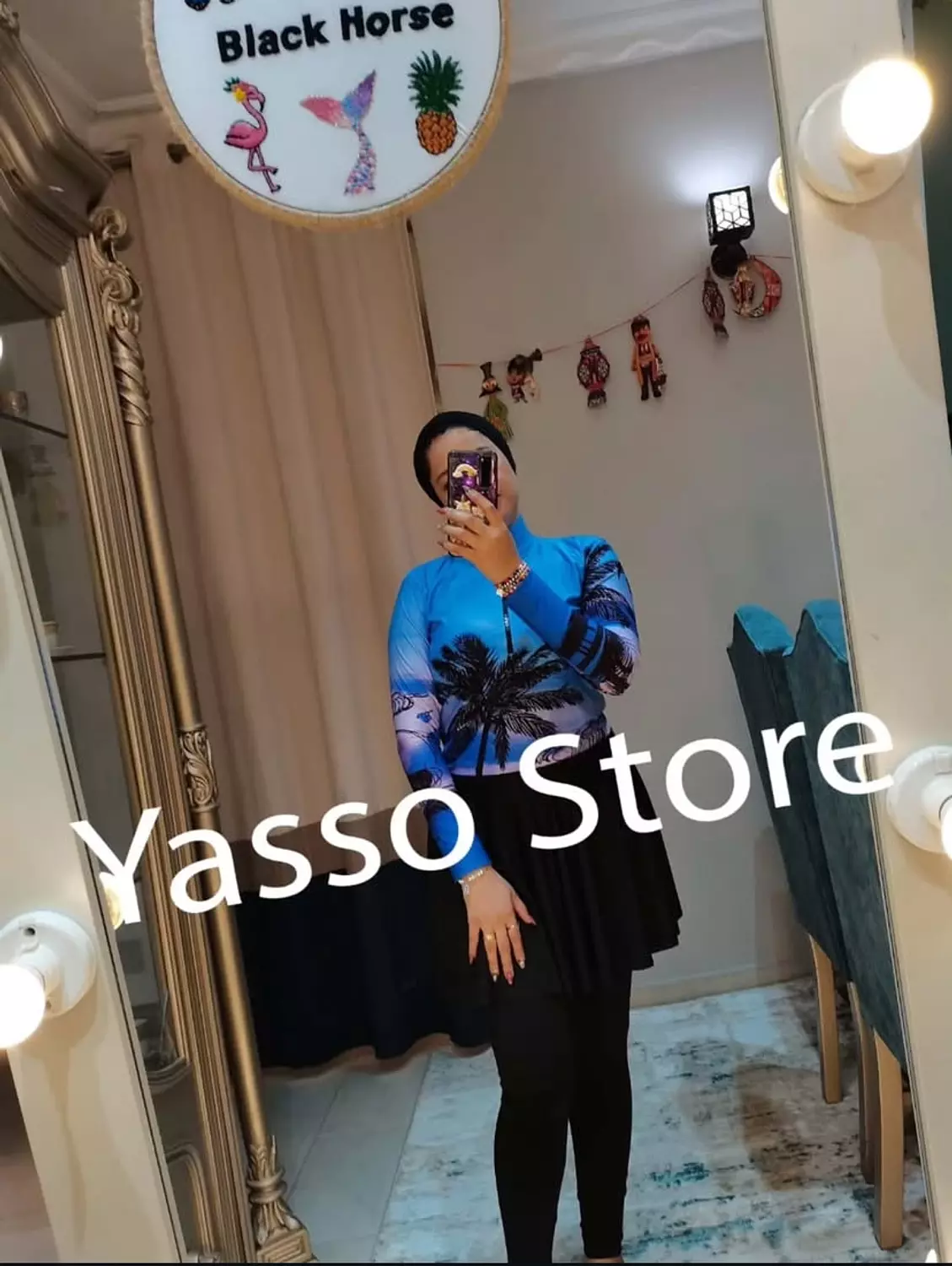 Palm sunset burkini  2