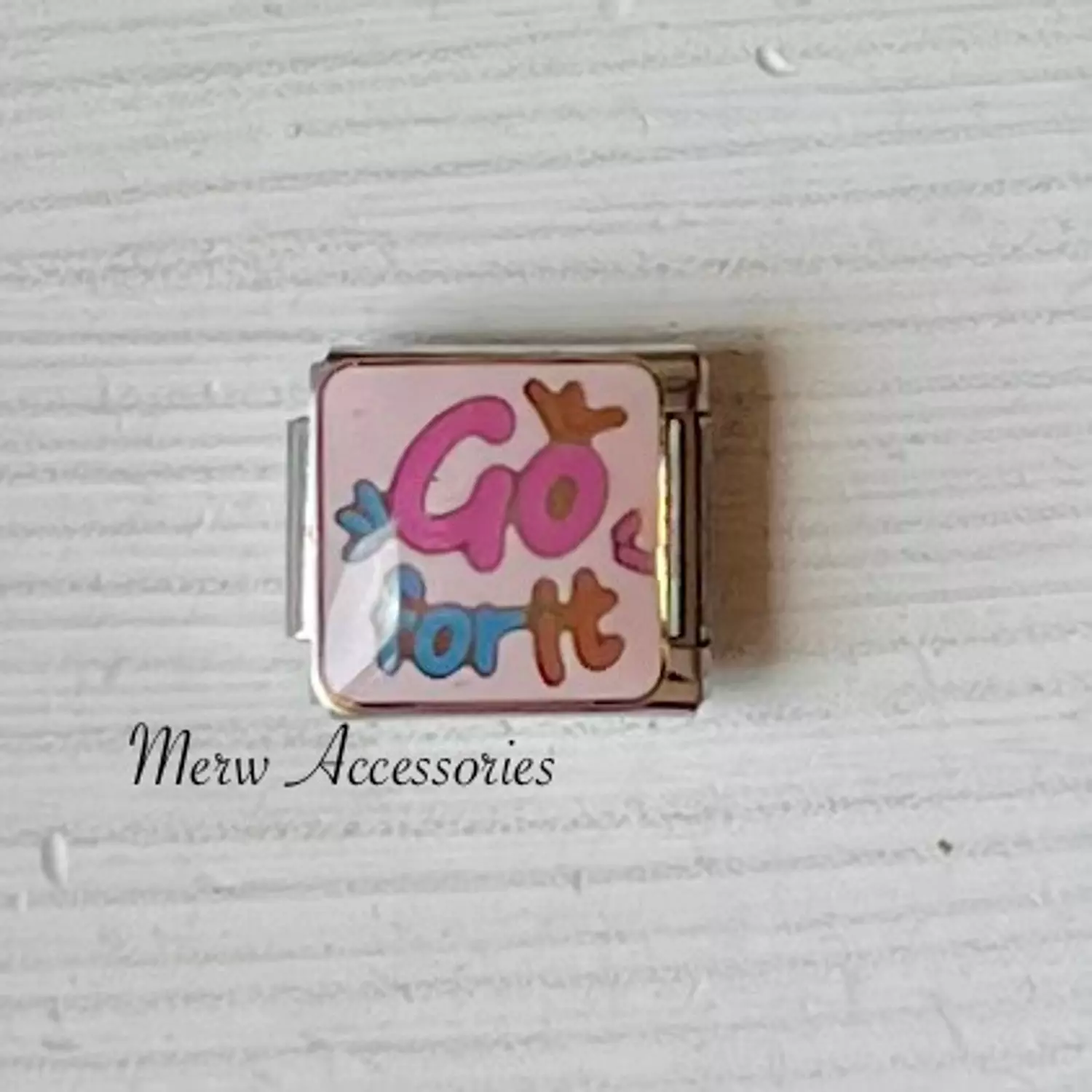 Go for it charm  image