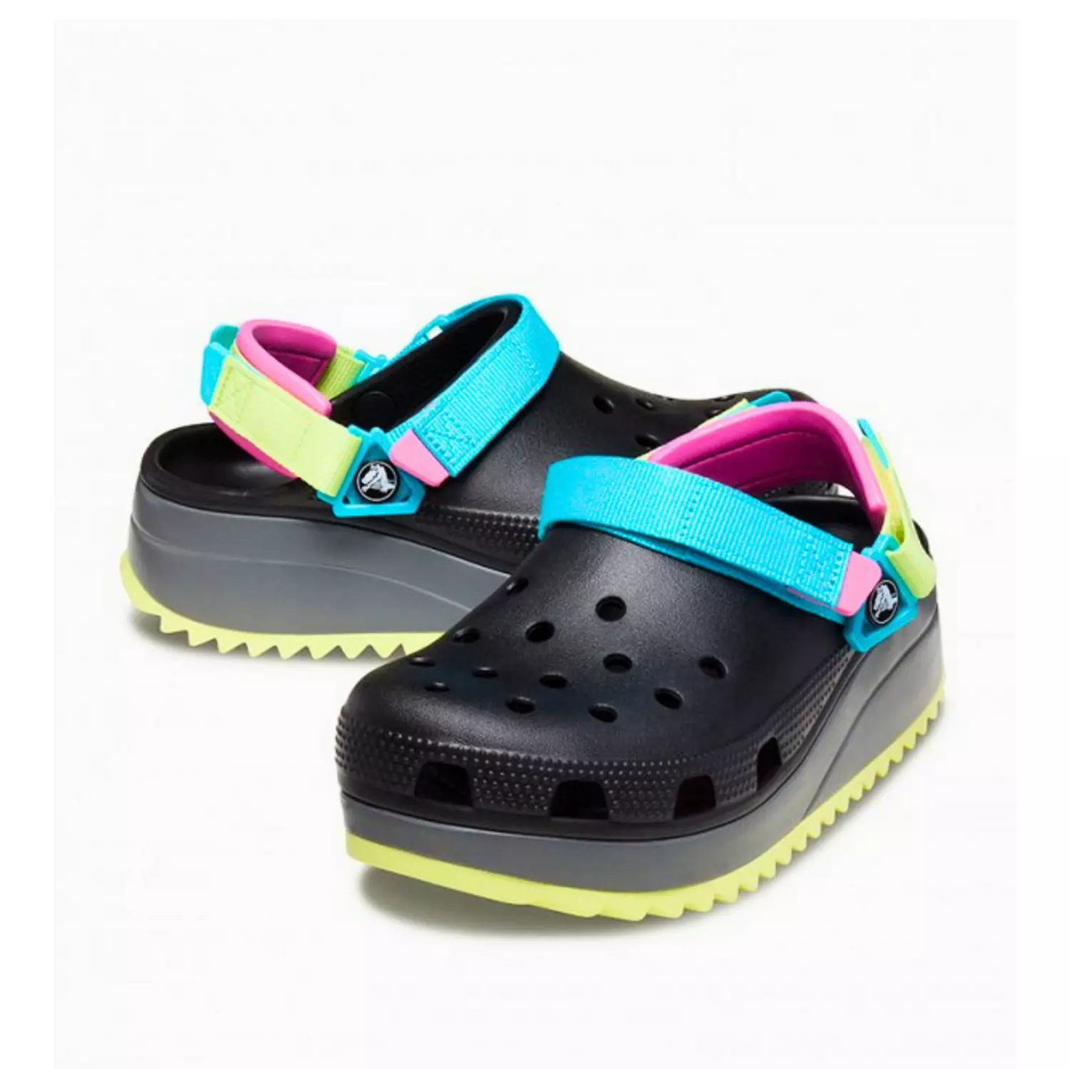 Crocs Classic Hiker Clog black xGreen  image
