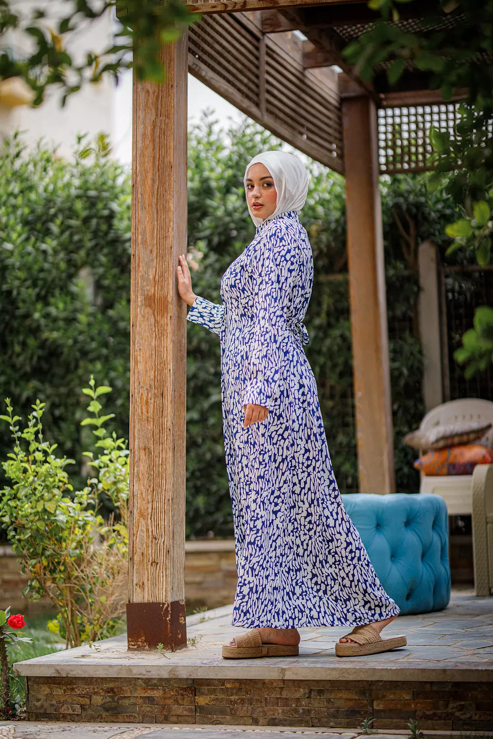 Seniorita Blue dress 5