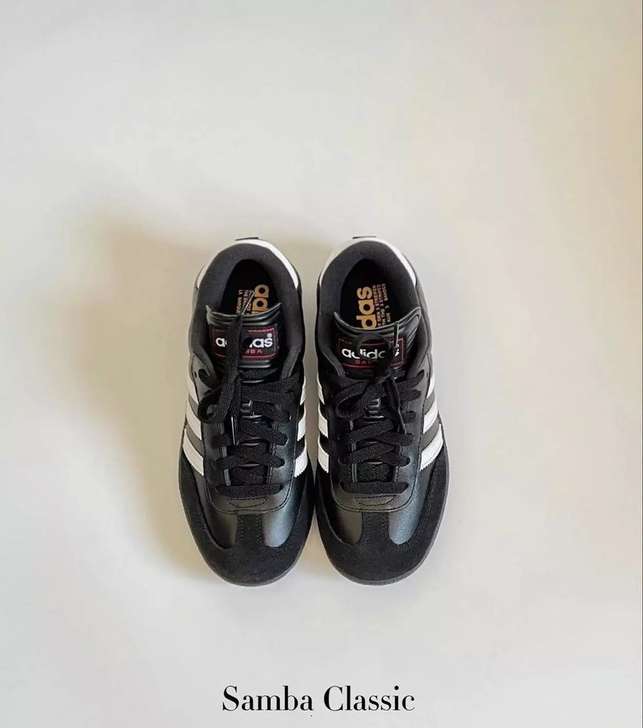 Adidas Samba black (Kids) 1