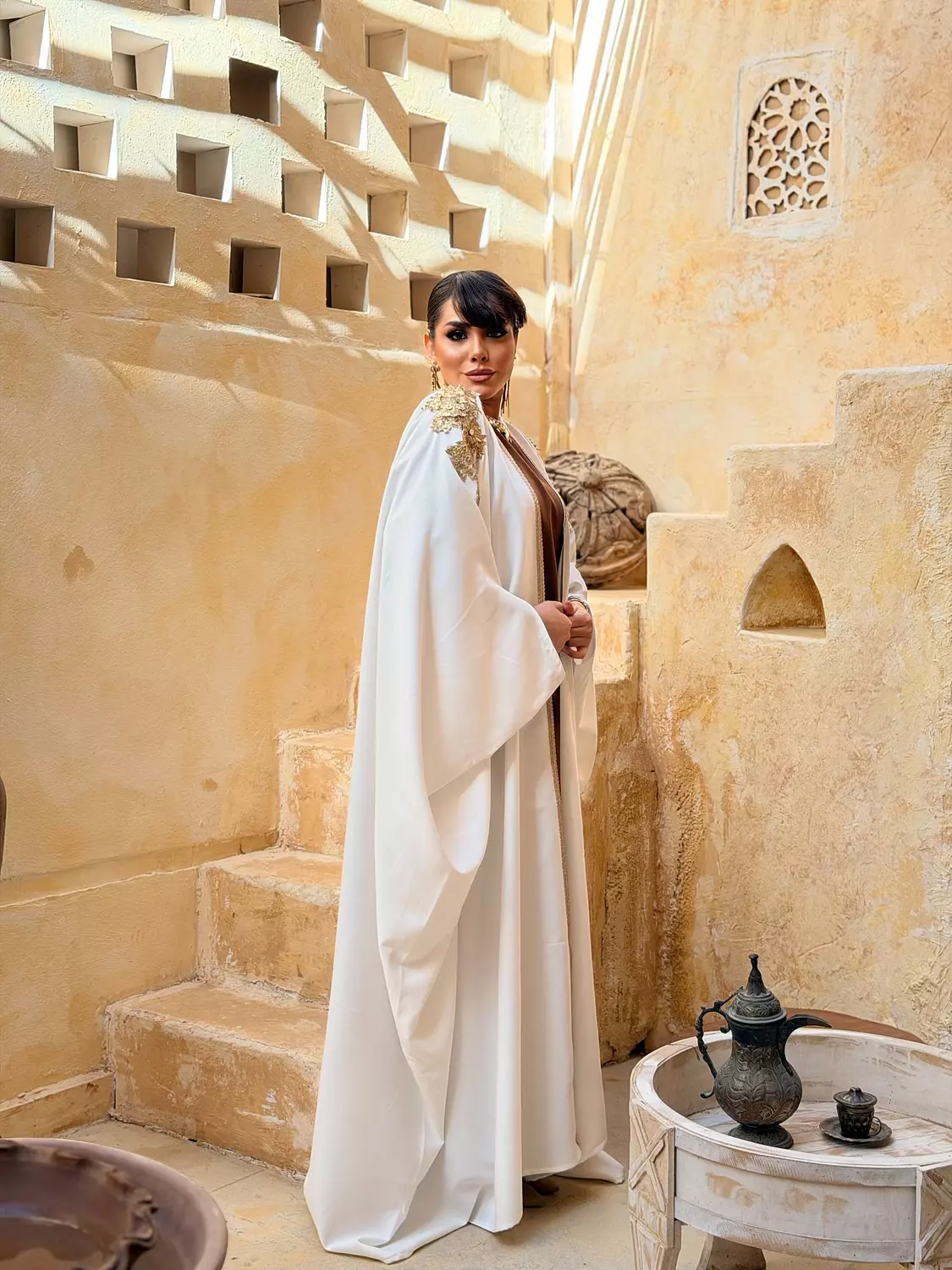 The Najma Bisht In White 3