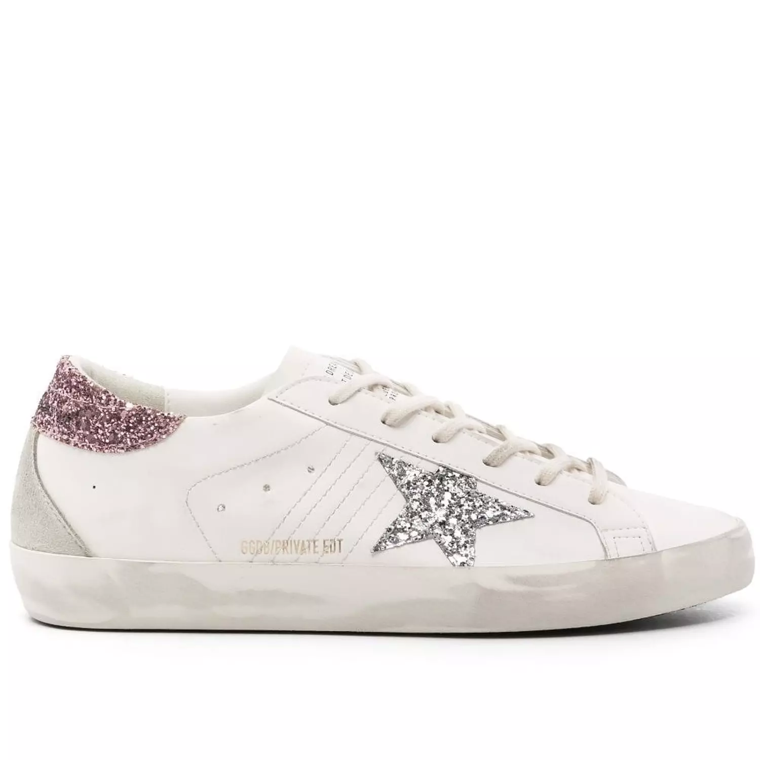 Golden Goose Super-Star – glittered leather image