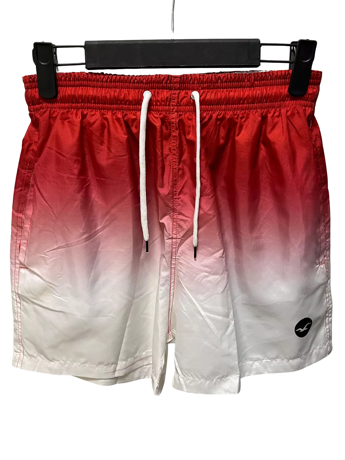 HOLLISTER Swim Short - Red & White image