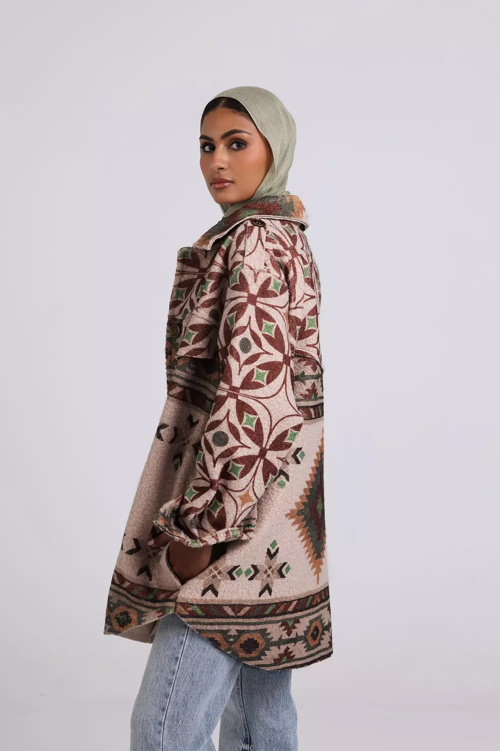 The Artisan Jacket - Nude 4