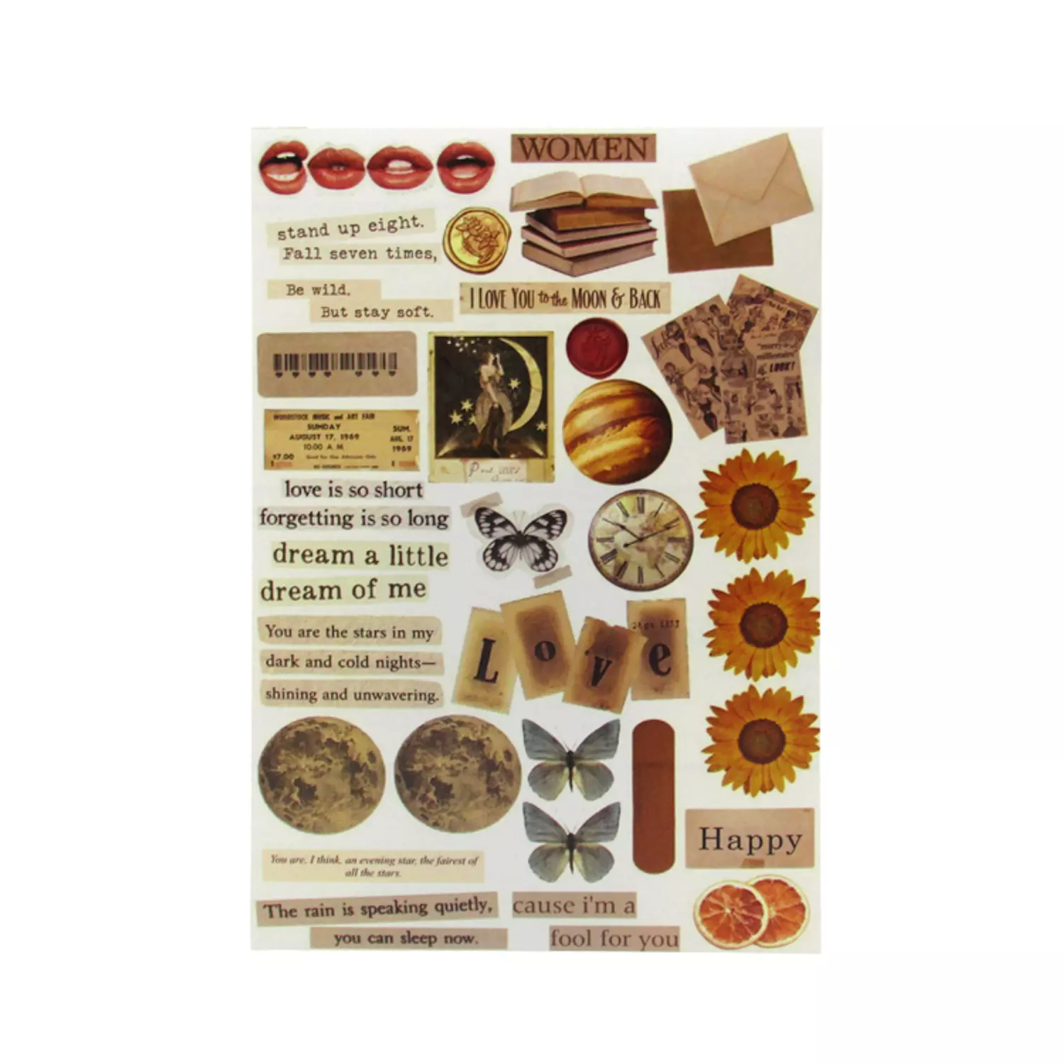 Stickers With Quotes designs - A5 23