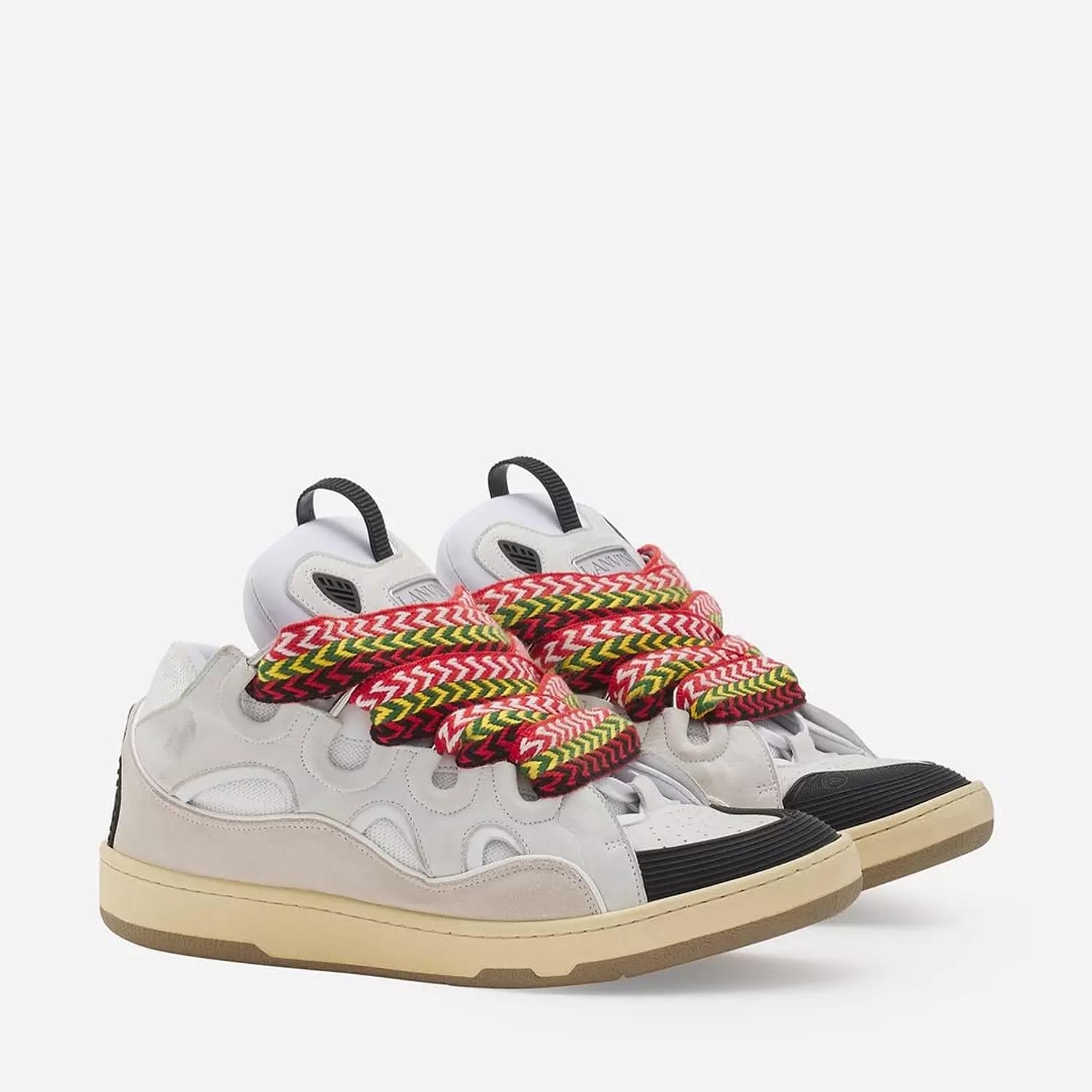 Lanvin Leather Caurb - White  2
