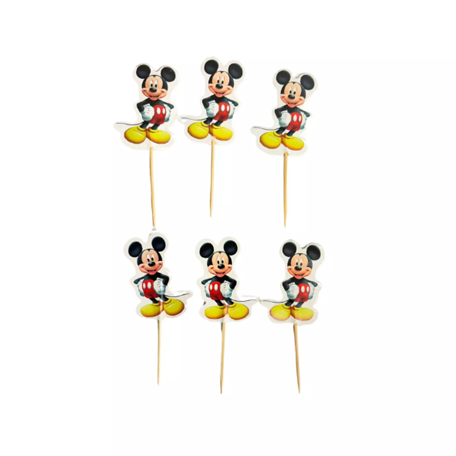 Mickey Mouse Cupcake Toppers
