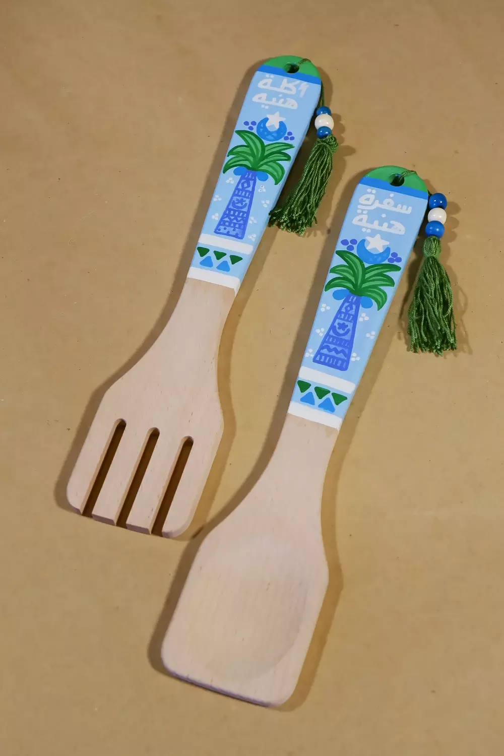 Palm blue Fork & spoon 002 image