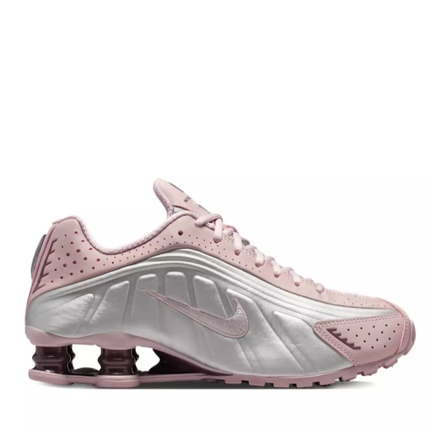 Nike Shox R4 Barely Rose/Mtlc Platinum image
