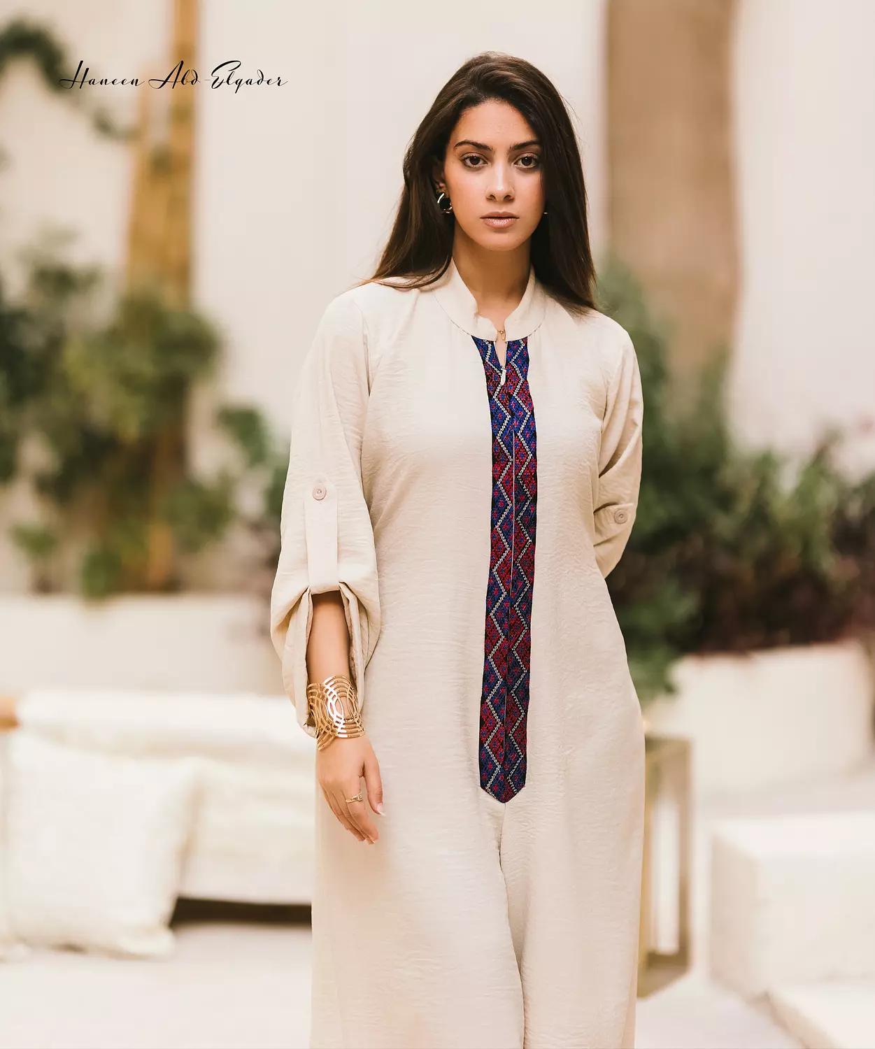 Linen jumpsuit.  2