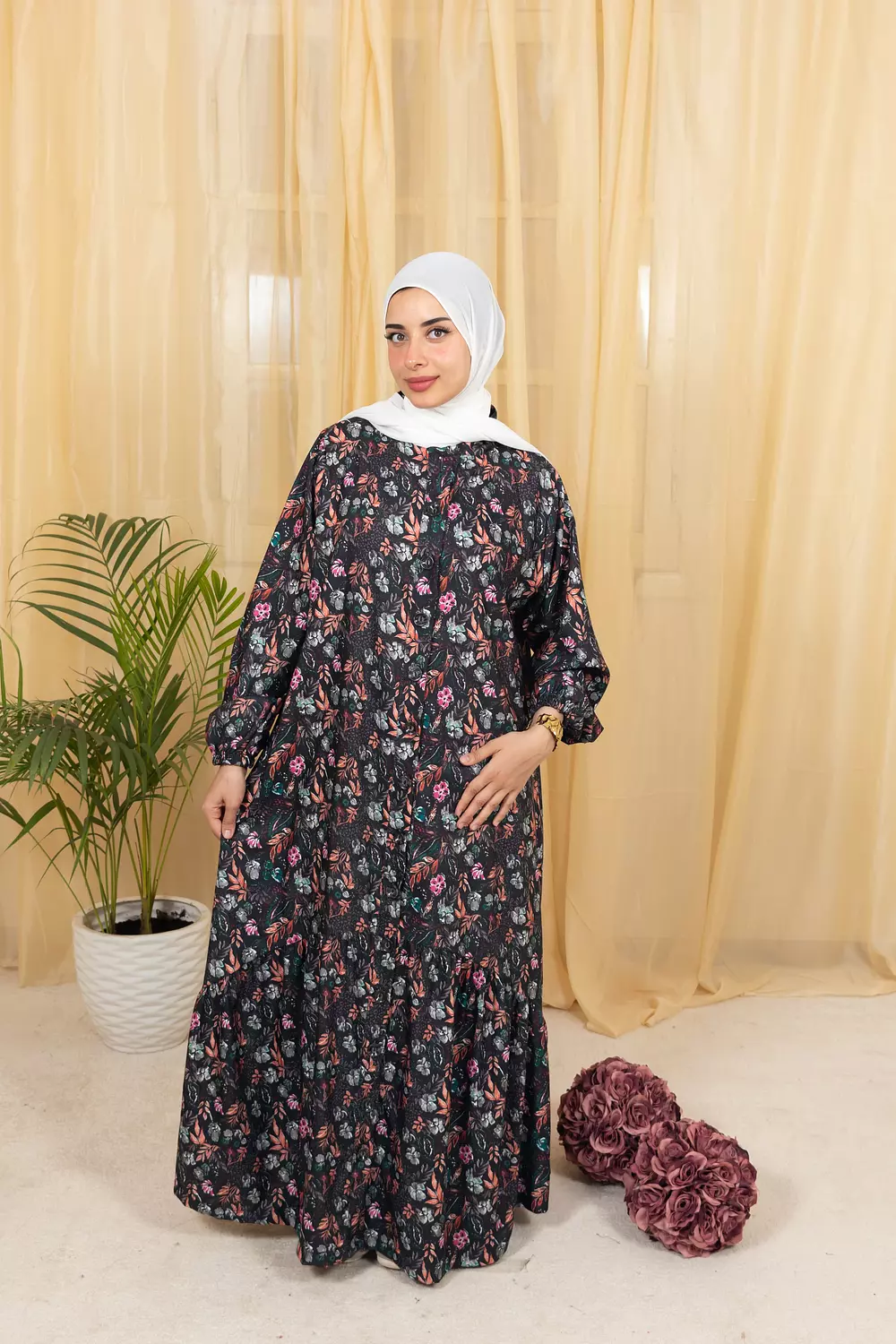 Linen viscos dress 6 3