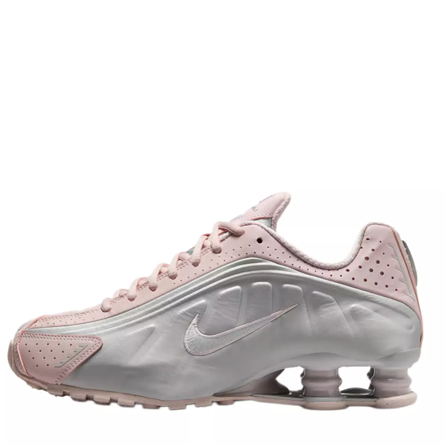 Nike Shox R4 Barely Rose/Mtlc Platinum 2