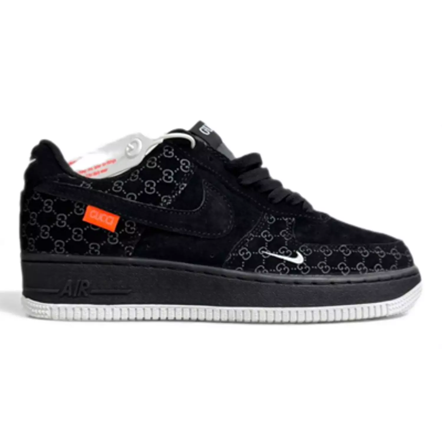 Nike air force 1 black Gucci edition image