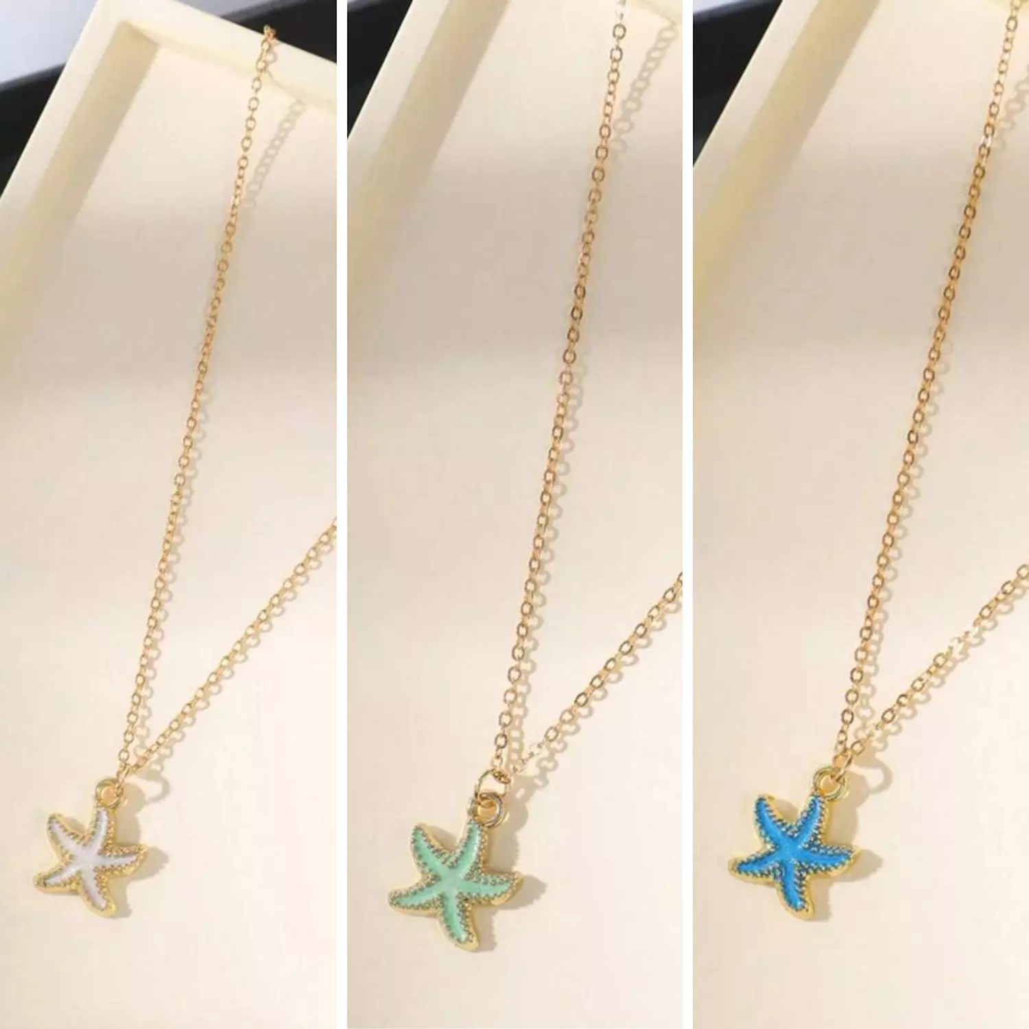 Small Starfish Necklace A image