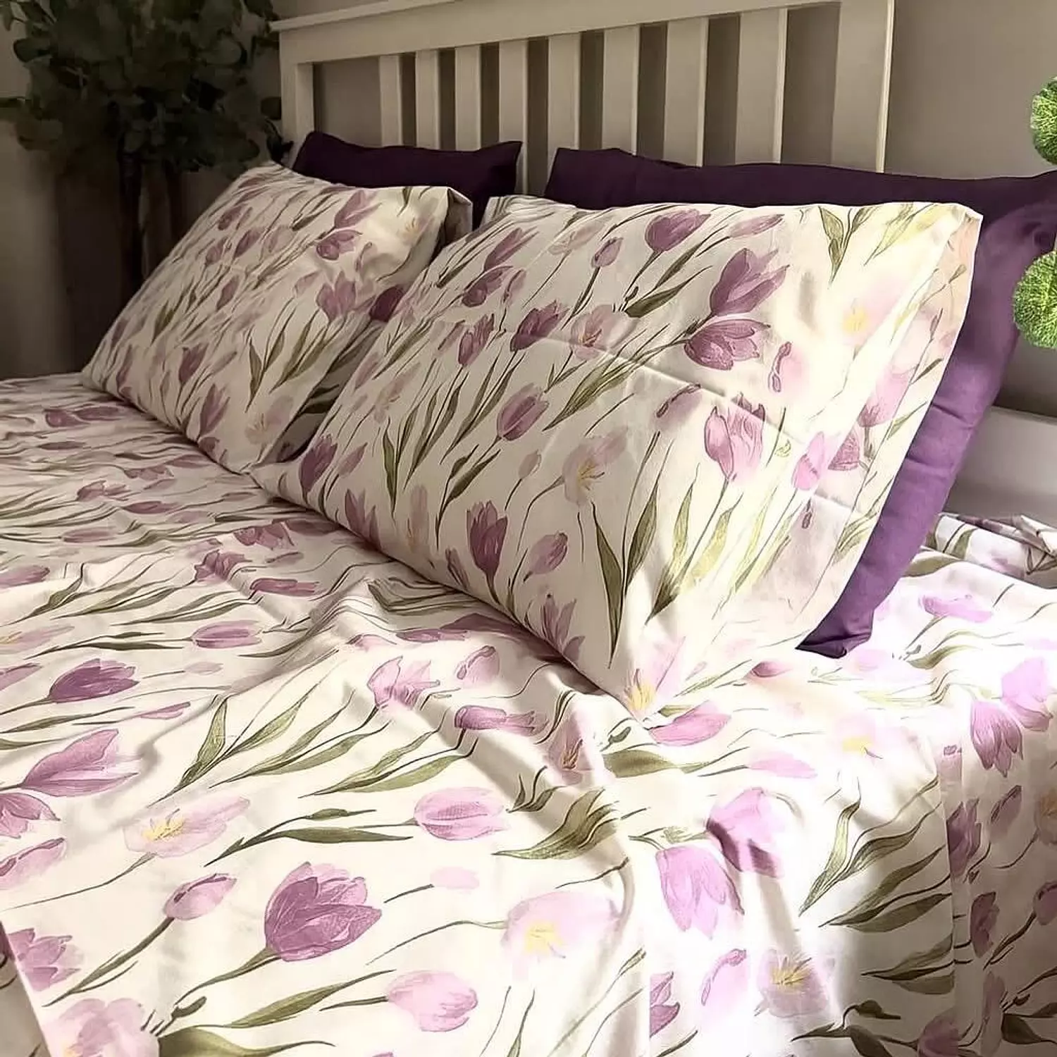 Tulip Cotton Large Sheet Set image