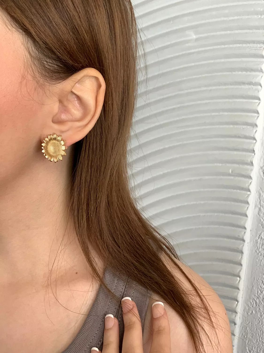 Sunflower earrings  image