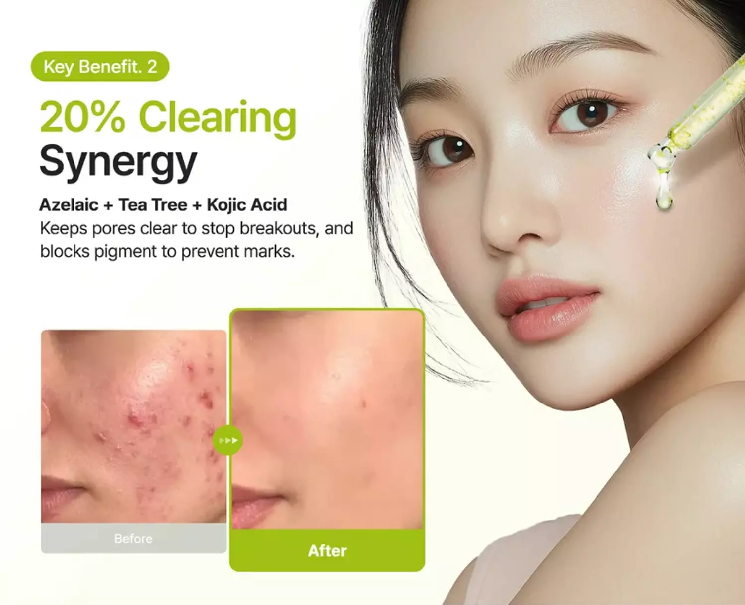 Purito SEOUL - Azelaic Acid 10 Kojic Tea Tree Serum 3