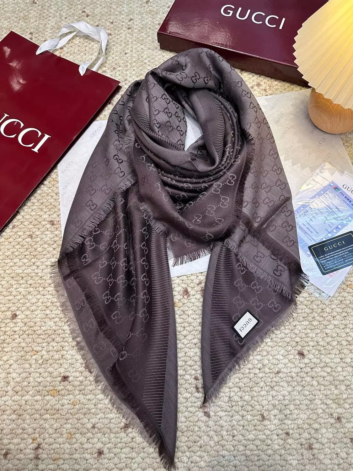 Gucci square scarf image