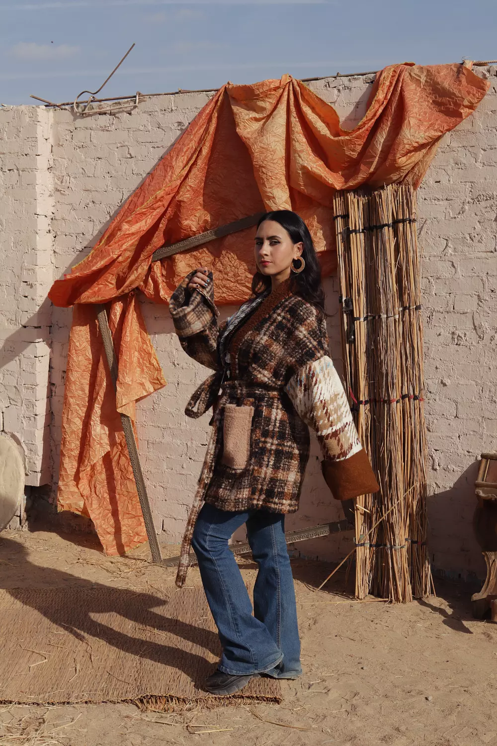 Gypsy threads in brown x beige 4