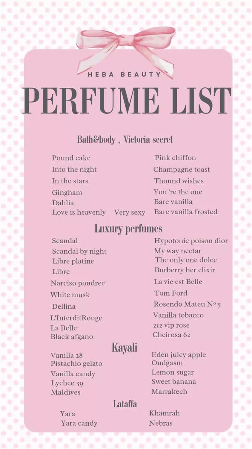 PERFUME OIL 1