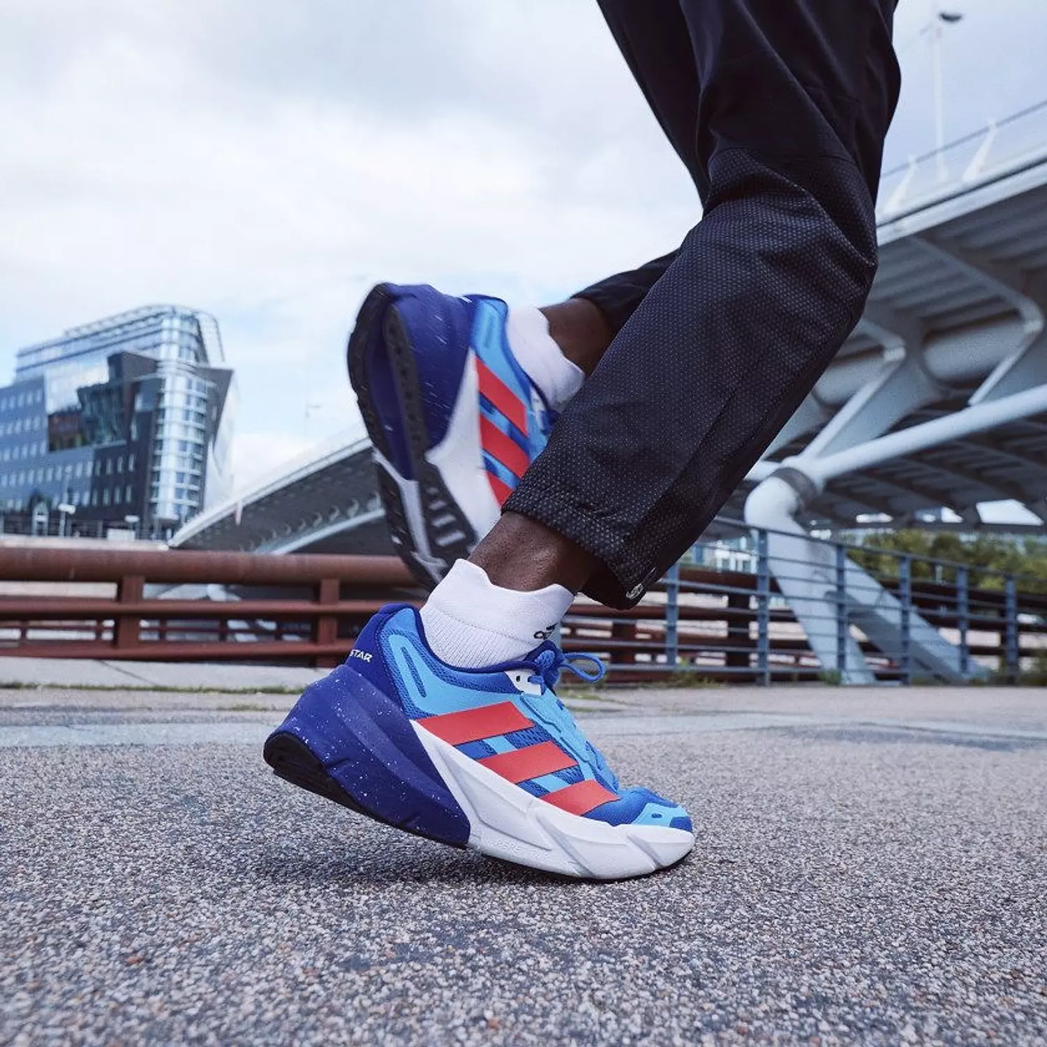 Adidas Adistar University Blue 1