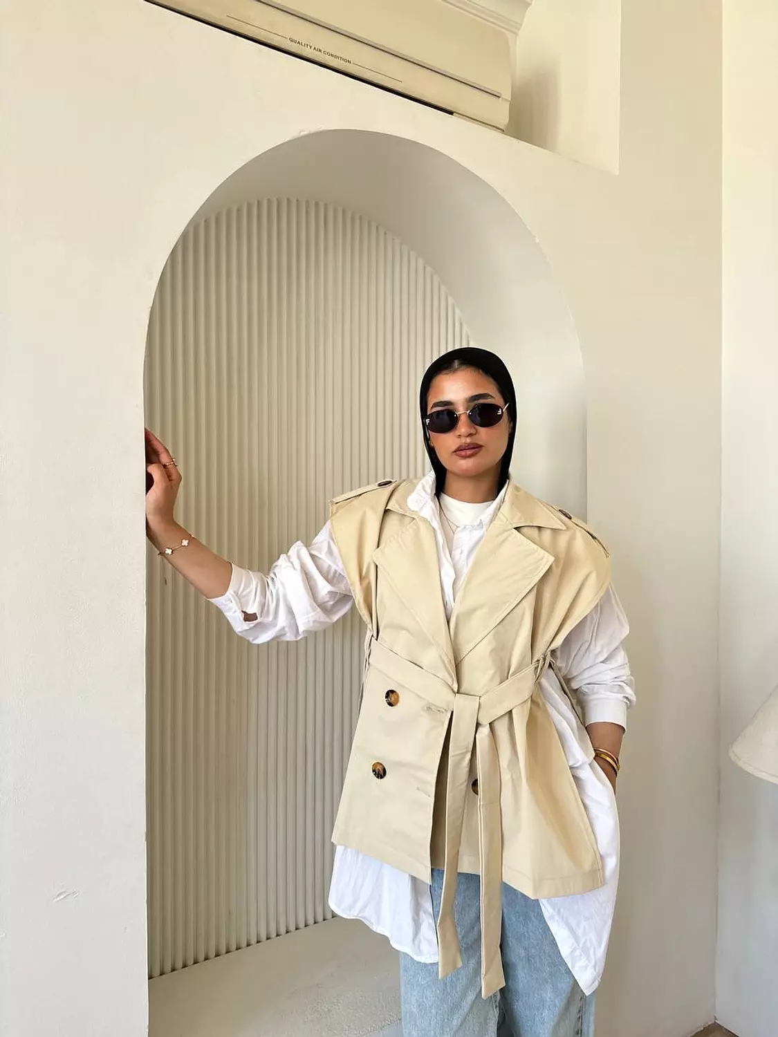 Gabardine vest image