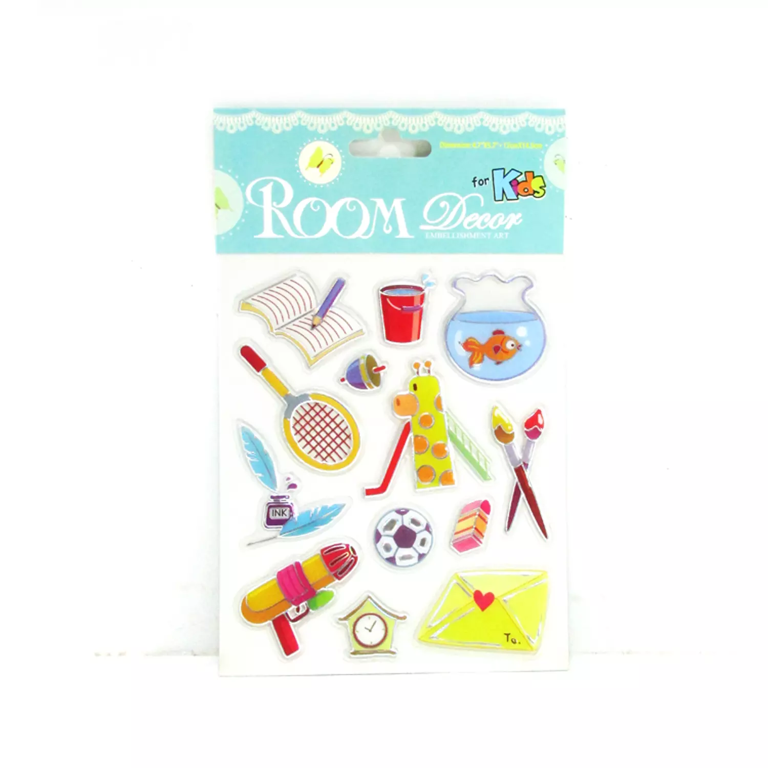 Stickers sheet 14.5*12 cm  image